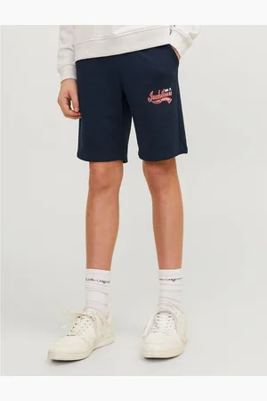 JACK & JONES Logo Print Shorts