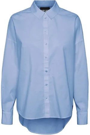 Pieces® Cotton Loose Fit Blouse