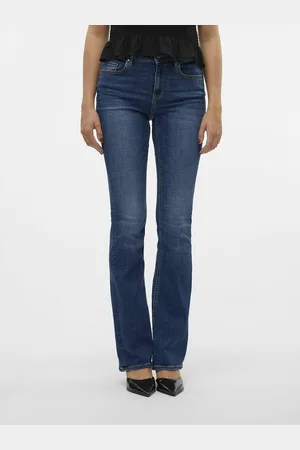 VERO MODA Mid Rise Flared Jeans