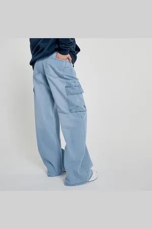 La Redoute Low Rise Cargo Jeans, Length 28"