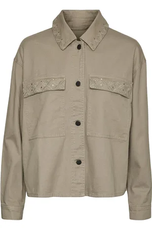 VERO MODA Denim Straight Fit Jacket