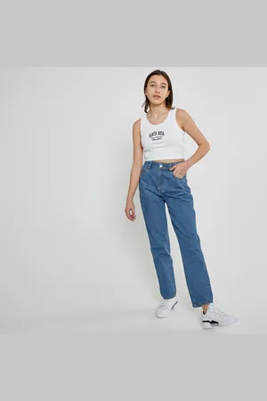 La Redoute Mid Rise Mom Jeans