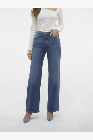 VERO MODA Wide Leg Jeans with High Waist