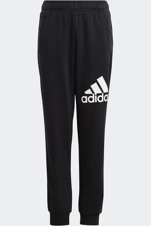adidas Logo Print Joggers in Cotton Mix