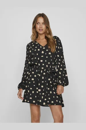 VILA Graphic Print Mini Dress