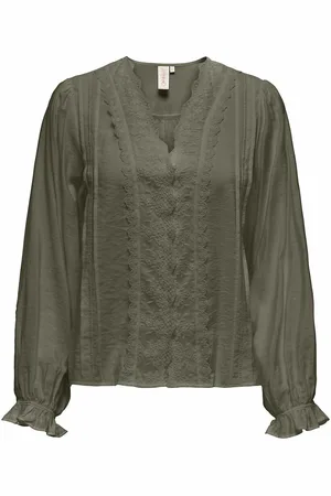 ONLY Embroidered Blouse