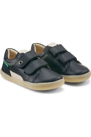Kickers Kids Kickboost Leather Trainers with Touch 