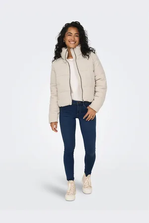 ONLY Short Padded Jacket with High Neck