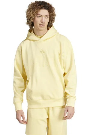 adidas Tonal Logo Hoodie in Cotton Mix
