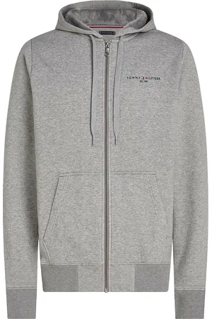 Tommy Hilfiger Warm Lined Zipped Hoodie in Cotton Mix