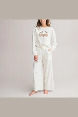 La Redoute Teddy Bear Print Pyjamas in Velour