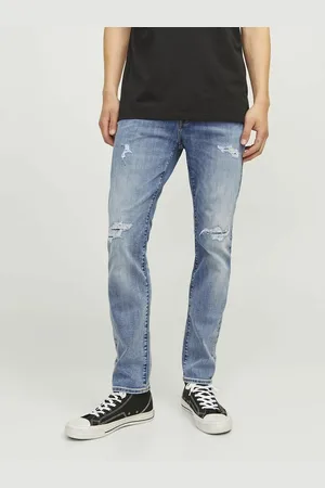 JACK & JONES Glenn Ripped Jeans in Slim Fit