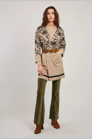 Derhy Dani Floral Open Cardigan