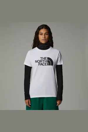 The North Face Easy Logo Print T-Shirt in Cotton Mix
