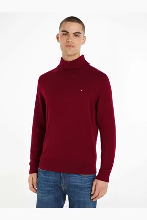 Tommy Hilfiger Pima Cotton/Cashmere Jumper with Turtleneck