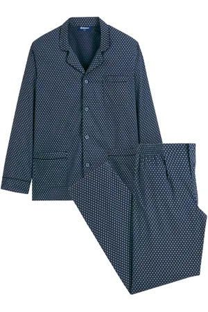 Eminence Polka Dot Cotton Pyjamas with Tailored Collar
