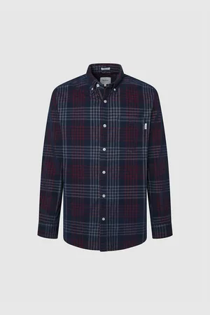 Pepe Jeans Checked Corduroy Shirt