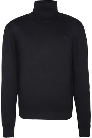Schott NYC Cotton/Wool Turtleneck Jumper