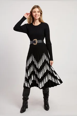 Derhy Jalouse Midi Dress