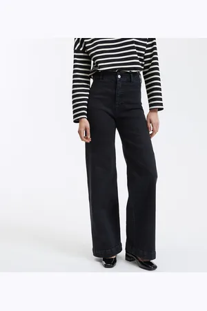La Redoute Wide Leg Jeans with High Waist