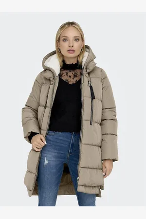 ONLY Long Hooded Padded Jacket