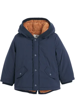 La Redoute Warm Hooded Parka with Sherpa Lining