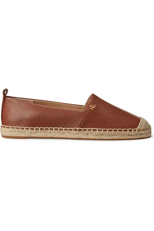 Ralph Lauren Leather Espadrilles