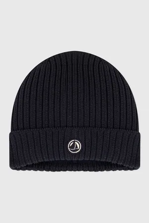 Petit Bateau Cotton Fleece-Lined Beanie
