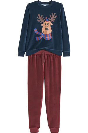 La Redoute Velour Reindeer Pyjamas