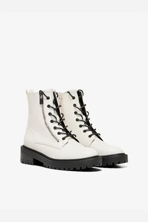 ONLY Bold Lace-Up Ankle Boots
