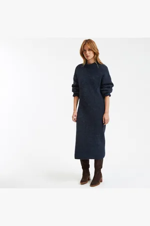 La Redoute Alpaca Mix Jumper Dress with Long Sleeves