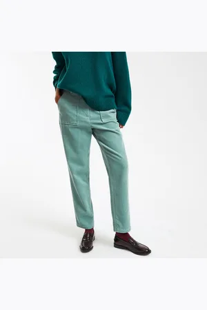 La Redoute Corduroy Cigarette Trousers, Length 27.5"