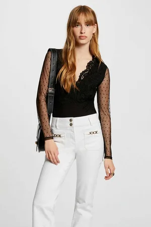 Morgan Lace Long Sleeve Bodysuit
