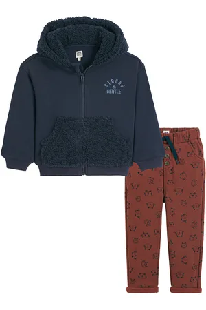 La Redoute Zip-Up Hoodie and Joggers Outfit