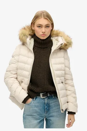 Superdry Fuji Short Padded Puffer Jacket with Hood