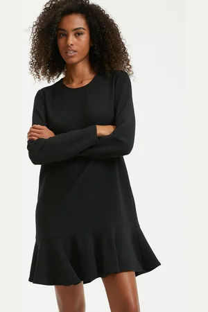 La Redoute Mini Skater Dress with Long Sleeves