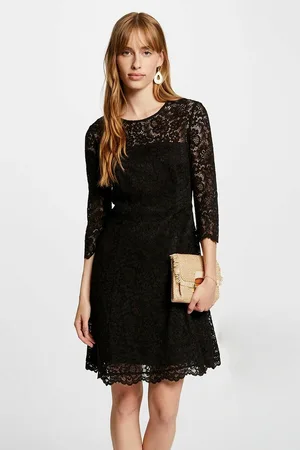 Morgan Lace Full Mini Dress