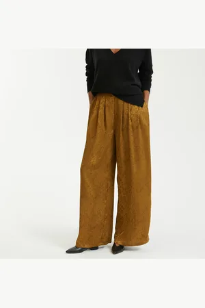 La Redoute Jacquard Ultra Wide Leg Trousers
