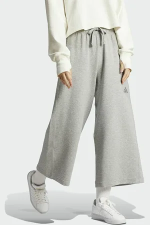 adidas All Seazon Oversized Joggers in Ribbed Cotton Mix