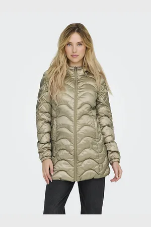 ONLY Iridescent Hooded Padded Jacket