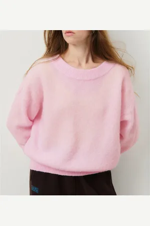 American Vintage Vitow Wool Mix Jumper with Boat Neck
