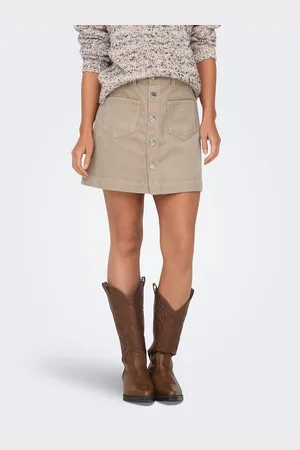 ONLY Corduroy High Waist Skirt