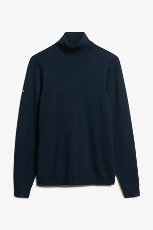 Superdry Merino Wool Mix Jumper with Turtleneck