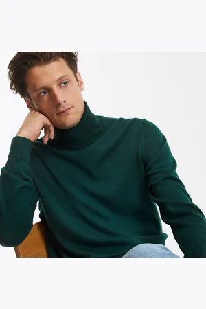 La Redoute Merino Wool Turtleneck Jumper, Made in Europe