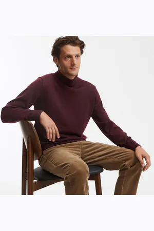 La Redoute Merino Wool Turtleneck Jumper, Made in Europe