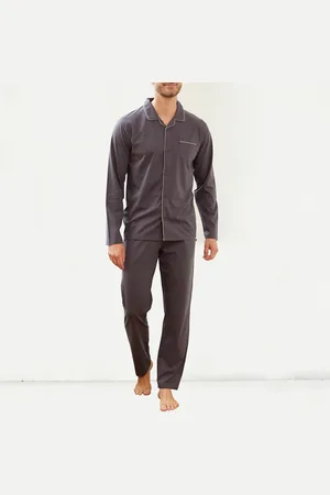 Dodo Long Sleeve Pyjamas with Shirt Collar