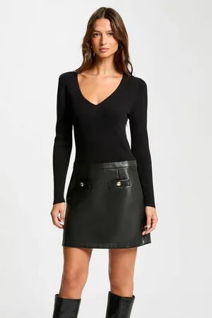 Morgan 2-in-1 Fitted Mini Dress