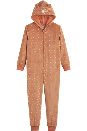 La Redoute Red Panda Hooded Onesie in Fleece
