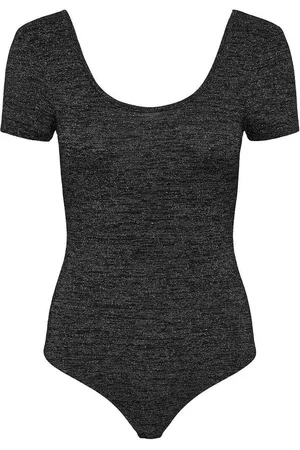 ONLY Sparkly Short Sleeve Bodysuit