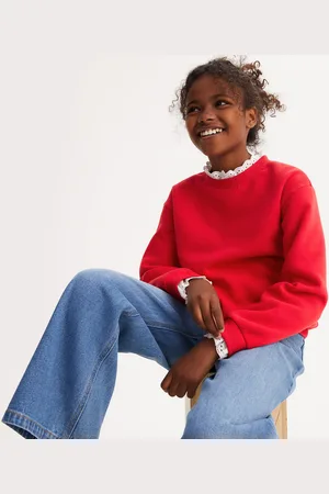 La Redoute Broderie Anglaise Detail Sweatshirt